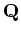 $\displaystyle {\bf Q} = {\rm\bf diag}\left(\frac{1}{\sqrt{1+m^2({\bf x})/\sigma^2}}\right).$