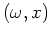 $(,x)$