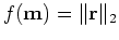${\bf\tilde m}={\bf (L'L)^{-1}L'd}$