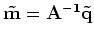 ${\bf\tilde q}$