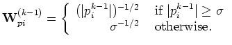 $ p=\sigma$