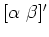 $ \bold 0 \approx \bold r^{(d)} + \bold B [\alpha&nbsp; \beta]'$