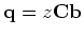 $ {\bf A} = {\bf C} + z{\bf C}{\bf bb}^T{\bf C} = {\bf C}^d + z^{-1}{\bf qq}^T \equiv {\bf C}^u$