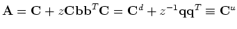 $ {\bf C}^d$