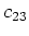 $ c_{13}$