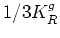$\displaystyle B = \frac{1-K_R^d/K_R^u}{1-K_R^d/K_R^g}.$