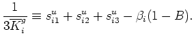$ \sum_{i=1,2,3} A_i \equiv 1$