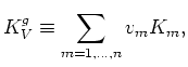 $ K_V^g \ge K_R^g$
