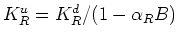 $\displaystyle \frac{1}{K_R^\phi} = \frac{1}{K_f} - \left(\frac{1-B}{\phi B}\rig...
...f} - \left(\frac{1}{\phi B}\right)\left(\frac{1}{K_R^u}-\frac{1}{K_R^g}\right).$