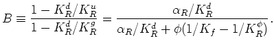 $ \alpha_R$