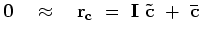 $\displaystyle \min_{\tilde{\bf c},\tilde{\bf s}} \quad N_d(\bf r)&nbsp;+&nbsp;\epsilon N_m(\bf r_c)$