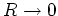 $ C=R\vert r\vert$
