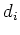 $\displaystyle r_i = (\sum_j F_{i,j} m_j) - d_i \quad\quad {\rm or}\quad\quad \bold r = \bold F \bold m - \bold d.$