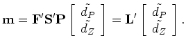 $ \bold L^{-1}$