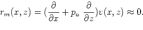 \begin{displaymath}\begin{cases}\arg \min_{m}&nbsp;&&nbsp; \Big \Arrowvert {\bf d} - {\bf...
...{\bf A}({\bf u})&nbsp;{\bf m} \thickapprox 0 \ \end{cases} \quad ,\end{displaymath}