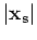 $ \vert{\bf x\vert}$