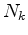 $ O(N x N x N_k)$