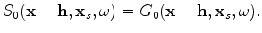 $\displaystyle \Delta I_R(\mathbf x, \mathbf h) = \sum_{\omega ,\mathbf x_s} S_0...
...athbf h,\mathbf x_s,\omega) \Delta R(\mathbf x + \mathbf h,\mathbf x_s,\omega).$