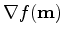 $ f(\textbf m)$