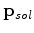 $\displaystyle \mathbf{m}_{sol}=\mathbf{Sp}_{sol}.$