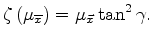 $ {\bar{{\mu}}}_{\vec x}$