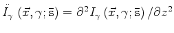 $ {\partial^2 {\zeta}}/{\partial {\mu}_{\overline{x}}^2}=0$
