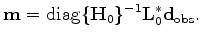 $ {\bf m}_{\rm target}$