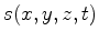 $ g(x,y,z,t)$