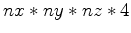 $ I(x,y,z,h_x,h_y,h_z)$