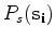 $ P_g(\bf s_i)$