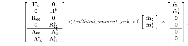 $ {\tilde {\bf m}^{b}_{1}}$