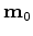 $ {\bf m}_{1}$