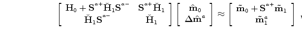 $ {\bf\check H}_{1}$