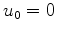 $ \Delta u_0=0$