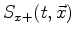 $ S_{x-}(t,\vec{x})$