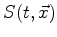 $\displaystyle S_{z+}(t,\vec{x}) + S_{z-}(t,\vec{x}),$