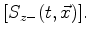 $\displaystyle I_{\text{vert}}(\vec{x}) = \sum_{t=0}^{t_{\text{max}}} S^*_{z+}(t...
...t,\vec{x}) + \sum_{t=0}^{t_{\text{max}}} S^*_{z-}(t,\vec{x}) R_{z+}(t,\vec{x}),$