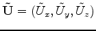 $ \bold {\tilde U^P}$