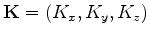 $ K_i = \frac {\omega}{V_i}$