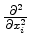 $\displaystyle \frac{\partial^2}{\partial x^2_{i}} U_i = h^{'} * h * \bold U,$