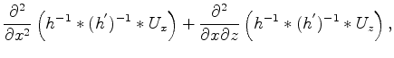 $\displaystyle U^P_z$