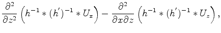 $\displaystyle U^S_z$