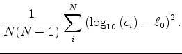 $\displaystyle c_0\ \mathrm{with}\ s_0^{-1}\ \mathrm{and}\ 10^{\ell_0}.$
