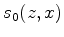 $ I(z,\gamma,x;s_0)$