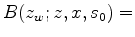 $\displaystyle \int d\gamma \, \dot{I}(z+z_w,\gamma;z,x,s_0)g(\gamma),$
