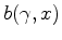 $\displaystyle J_{aux}(b) = \int dz_w \int d\gamma \, I(z+z_w+b,\gamma;z,x,s_0) I(z+z_w,\gamma;z,x,s) \;$