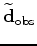 $\displaystyle {\widetilde {\bf d}}_{\rm obs} = {\widetilde {\bf L}}_0 {\bf m}_{\rm target},$