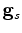${\bf g}$