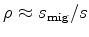 $\displaystyle {\Delta z}_T = \left(1-\rho\right) \tan^2 \gamma + \left(1-\lambda_T\right) \tan^4 \gamma,$