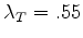 $ \lambda_O=1.0055$